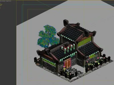 Ancient Architecture 3D model 3