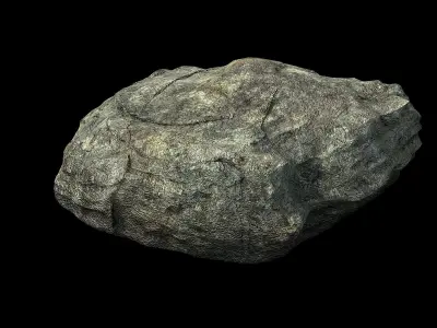 Mountain Hengshan - Little Rock 03 3D model