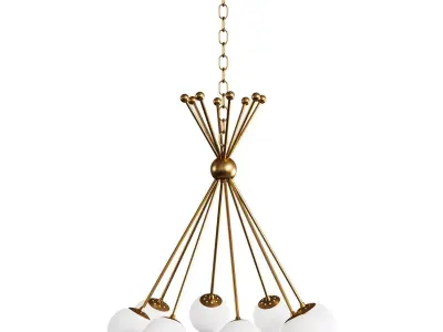CHANDELIER CEILING BALLS 3D model