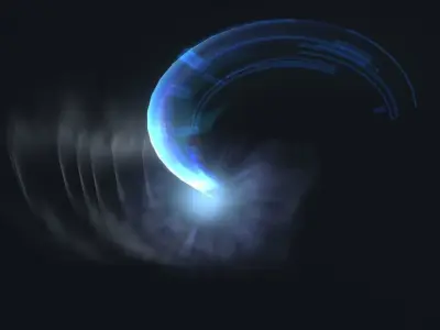 Unity Game VFX - Sci-fi Sword Slash 3D model