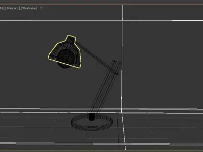 office lighting lamp 3D model