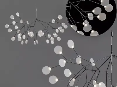 Heracleum II Pendant light 3D model
