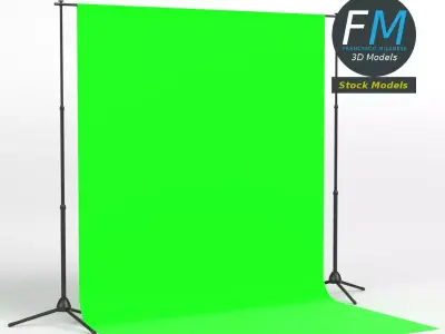 Photography backdrop 3D model