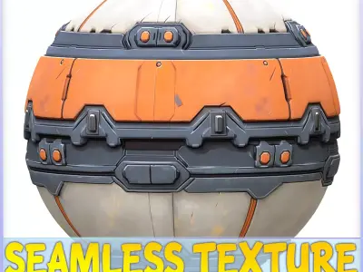 SciFi Seamless Texture Texture 4