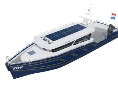 Provincie Friesland PW10 3D model