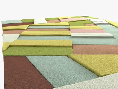Florian Pucher land carpet 3D model