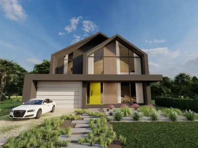 Modern House 3D model