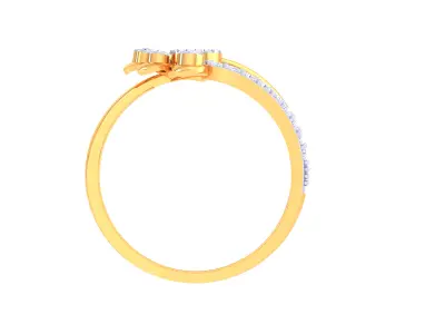 Women Ring MTL 3dm STL OBJ FBX Details 3D print model 24