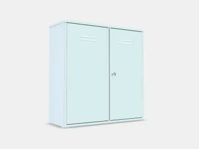 IVAR cabinet with doors 3D model