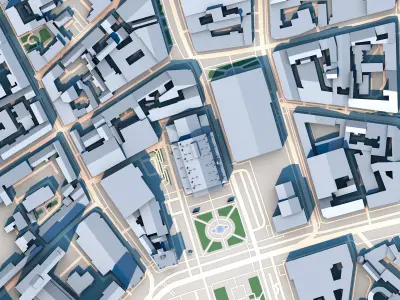 Bolshoi Theatre Moscow Russia 3D model