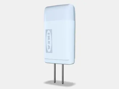 RYET LED bulb G4 100 lumens Low-poly 3D model