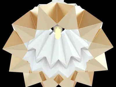Orikomi lamp 3D model