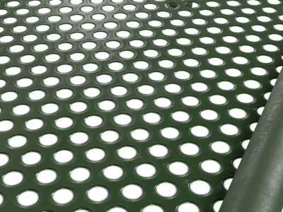 Park Bench 09 Low-poly 3D model