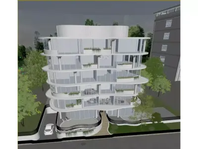 Modern Light Luxury Apartment 3D model