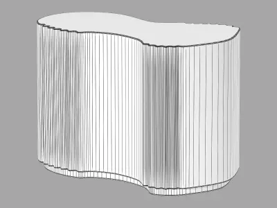 roche bobois deforma cocktail table 3D model