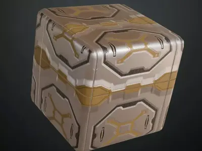 White Metal Plate PBR Seamless Texture purchase