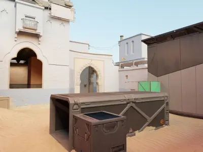 Valorant Bind B Map Low-poly 3D model