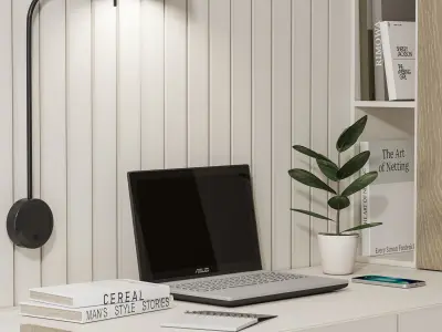 workplace07 3D model