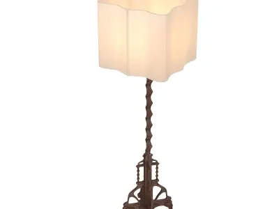 Twisted Floor Lamp Belgium 3D model