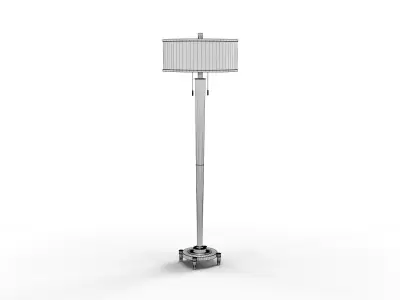 Uttermost Rhett Floor Lamp 3D model