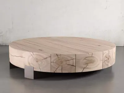 Beam Coffee Table - Limited Edition 3D model