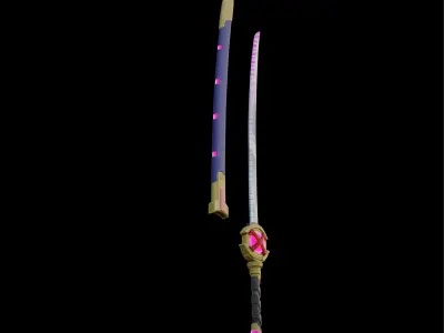 Psylocke Retro X Uniform Cosplay Kanata 3D print model