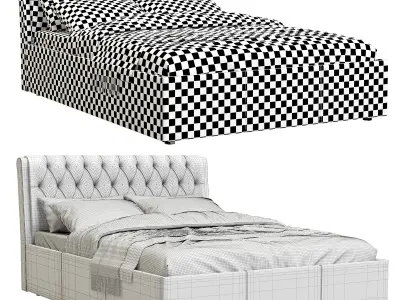 Lifemebel Jenny Bed 3D model