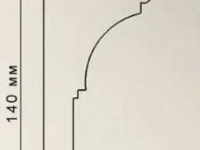Profile cornice moulding Texture