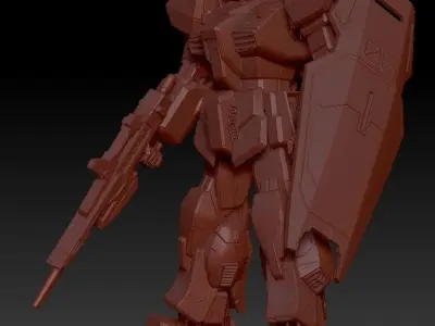 Gundam MK2 RX-178  3D print model