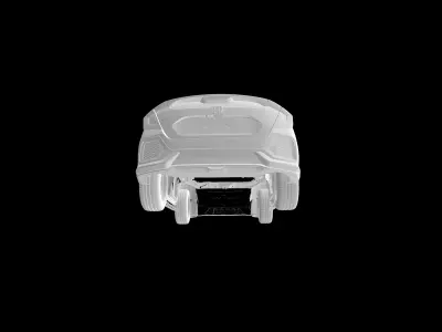 3D SCAN DATA HONDA CIVIC HATHBACK FK7 EXTERIOR 3D model