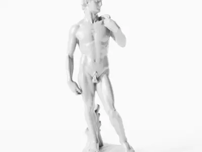 David Renaissance  Sculpture 3D model