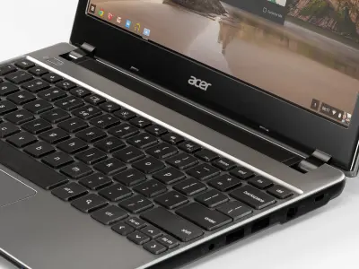 Acer C7 Chromebook Low-poly 3D model