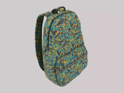 Urban Backpack Free 3D model