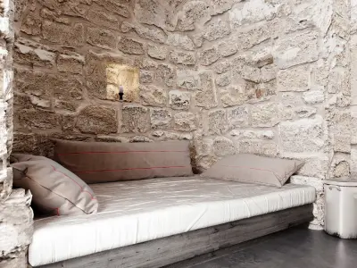 Scandinavian stone house 3D model