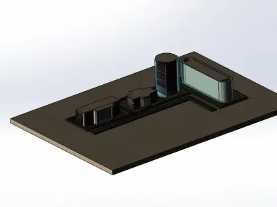 city hause 3D print model