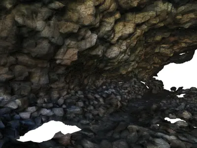 Cave complex III - La Fortaleza 3D model