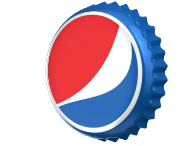 Pepsi Bottle Cap 3D model