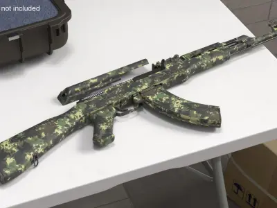  AK 47 Assembled Camouflage 