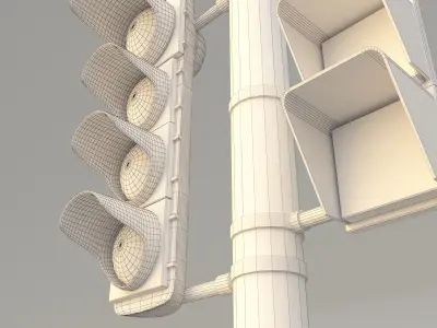 Traffic Lights 3D model