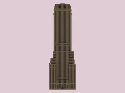 Chanin Building 3D print model