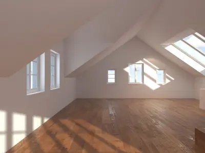 Attic Loft Preset 3D model