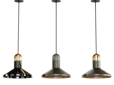 Lampatron Rarity pendant lamp 3D model