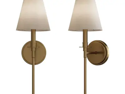 Riverdale Wall Sconce Low-poly 3D model
