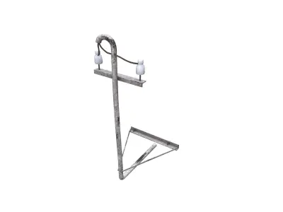 electrical network element Low-poly 3D model