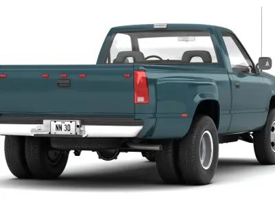 GENERIC PICKUP TRUCK 24 3D model