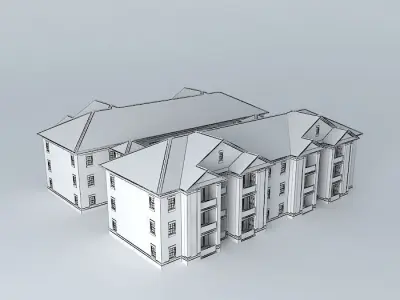 Paladian Village Apartments Free 3D model