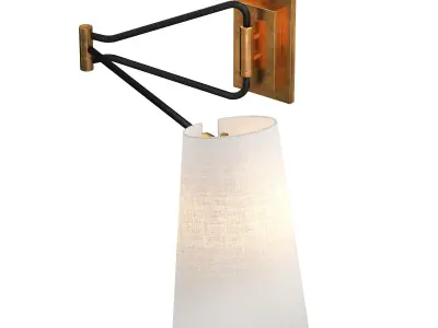 Keil Swing Arm Wall Light 3D model