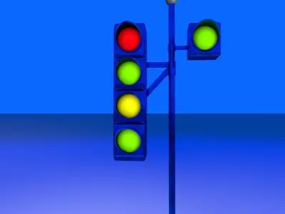Traffic Light 3D model