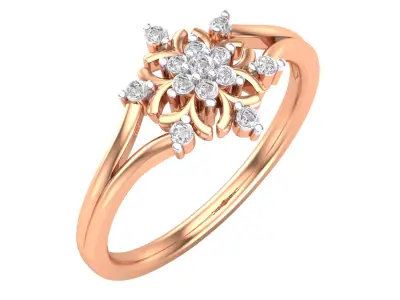  Women Ring Render 3dm STL MTL SLC JCD OBJ FBX Details 3D print model 8