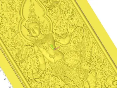 The Kinaree In Forrnce For Door or Windows For CNC 3D print model